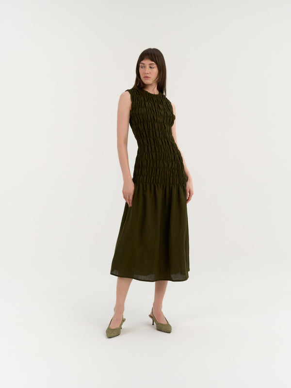 Valencia Smocked Dress