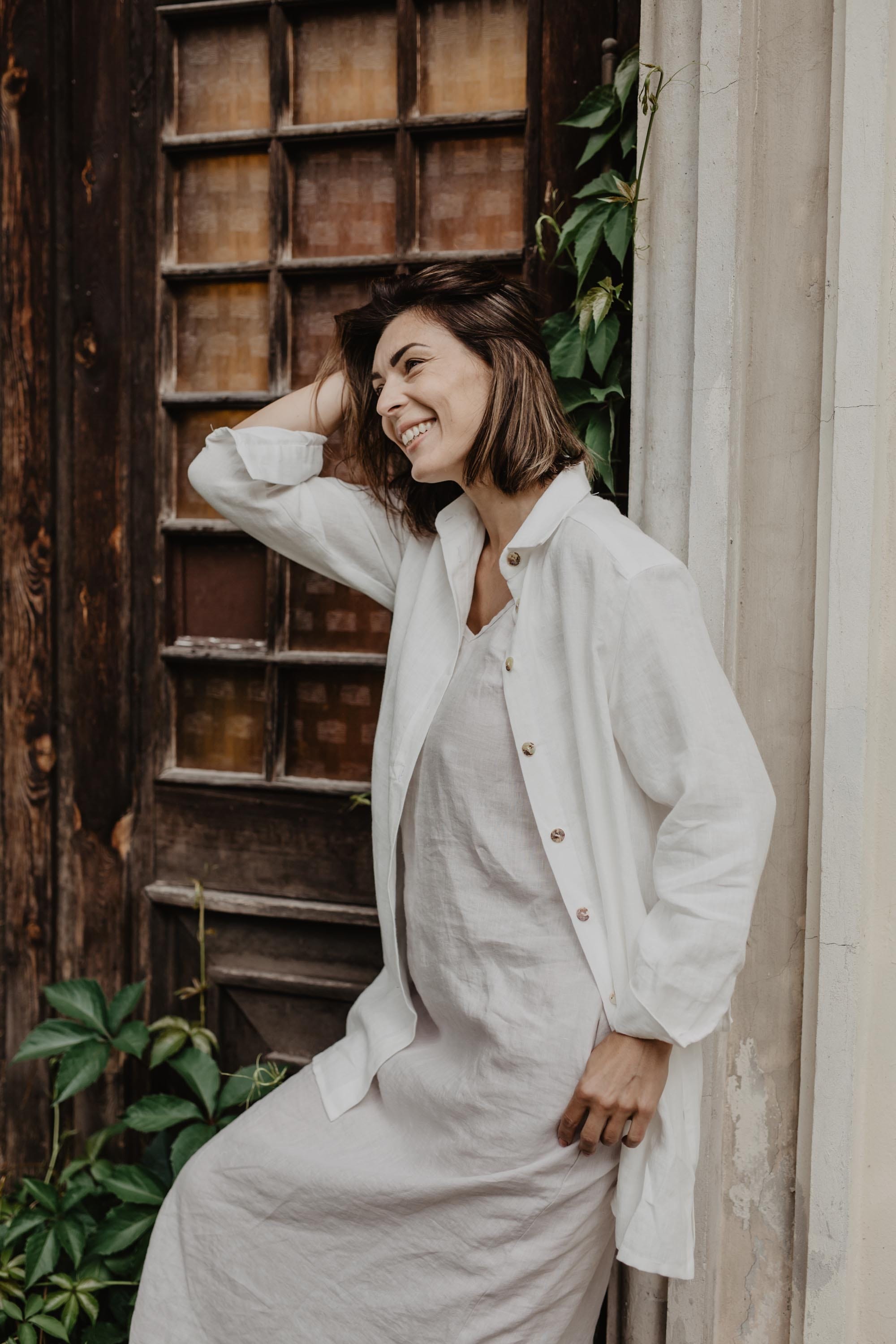 Linen oversized shirt Marrakesh | ARCHIVE SALE