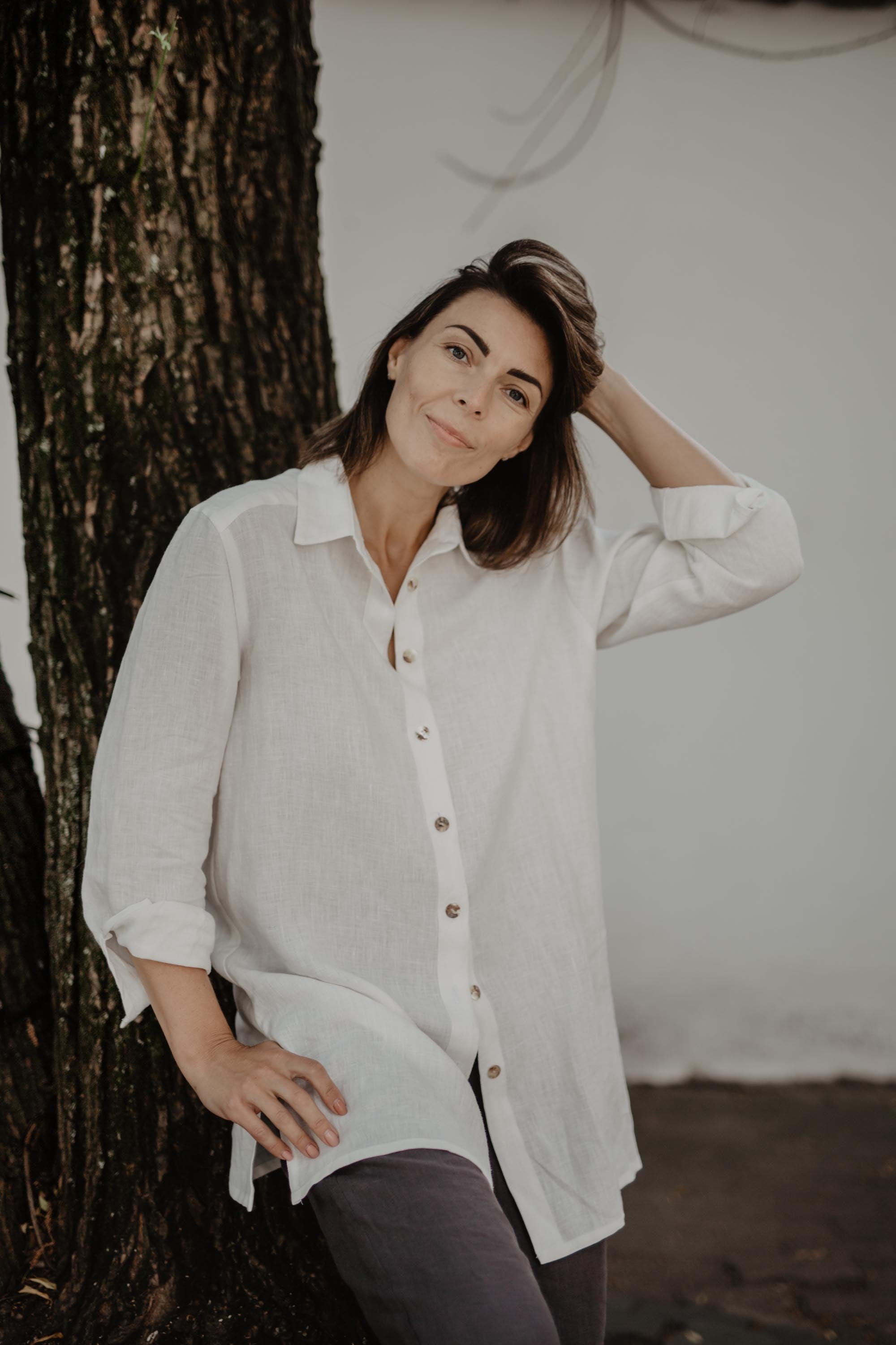 Linen oversized shirt Marrakesh | ARCHIVE SALE