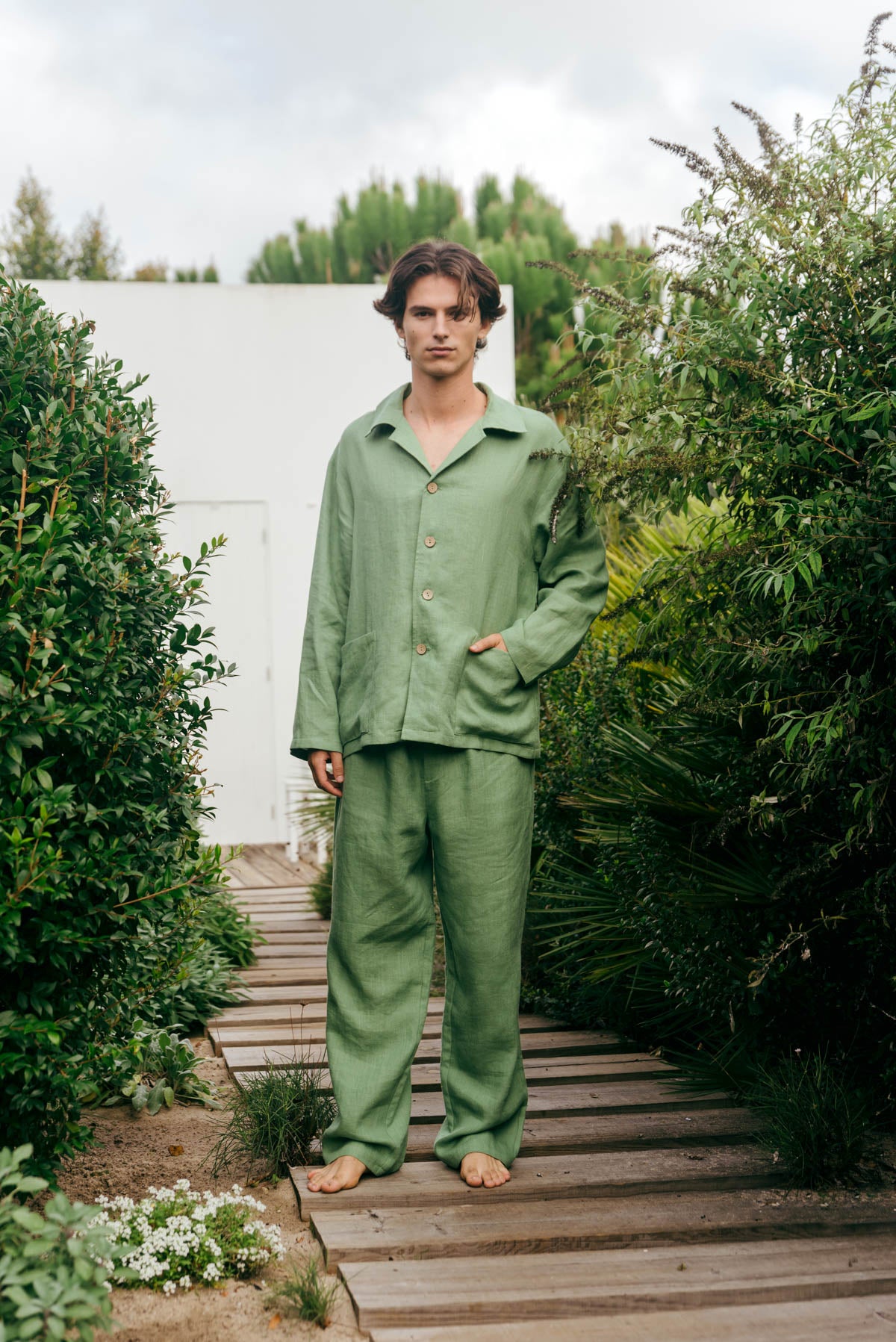 Linen loungewear set OLIVER | ARCHIVE SALE