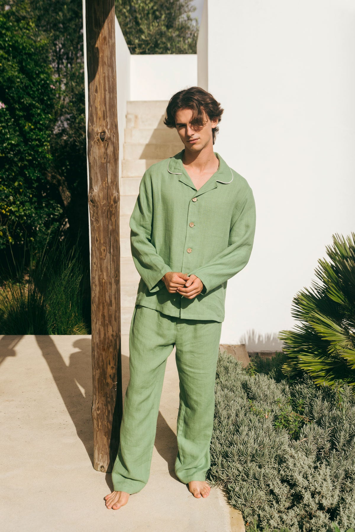 Classic linen pyjama set HARRY | ARCHIVE SALE
