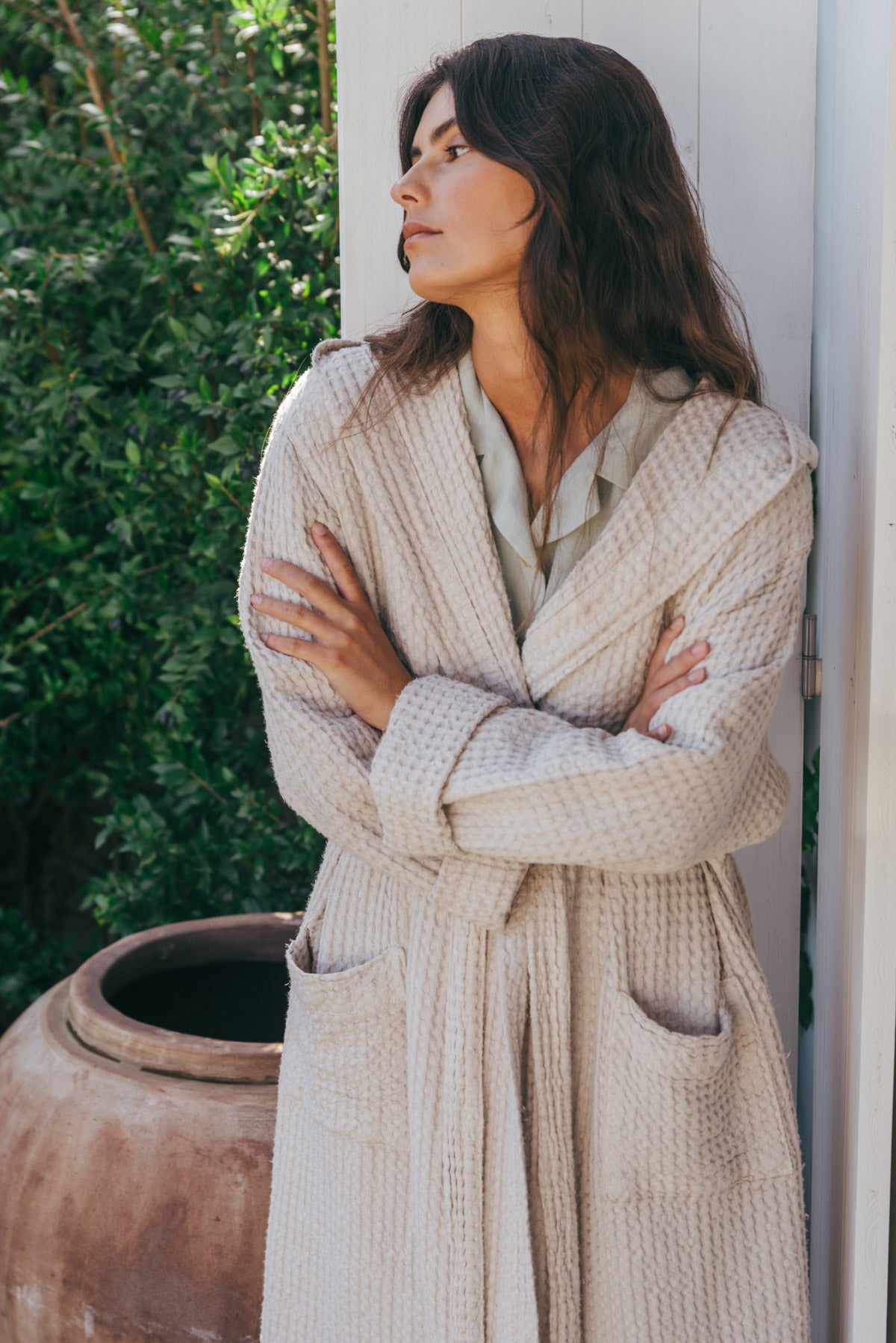 Women’s Waffle Bathrobe