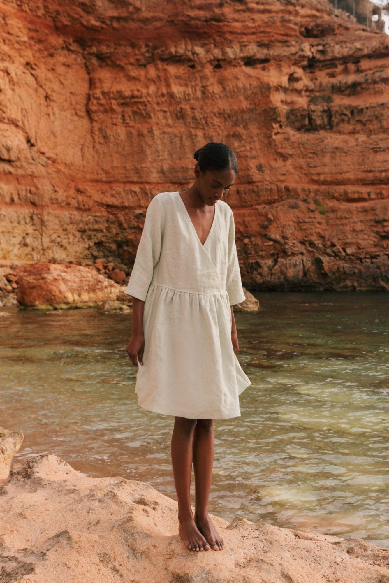 Daphne linen dress | ARCHIVE SALE