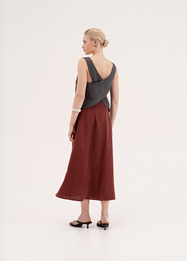 Ella Pinafore Top