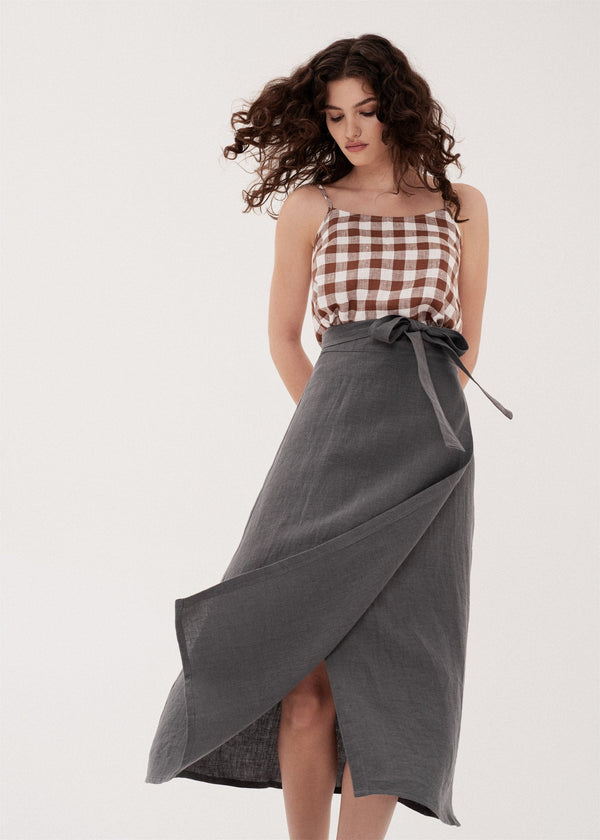 Iris Wrap Skirt