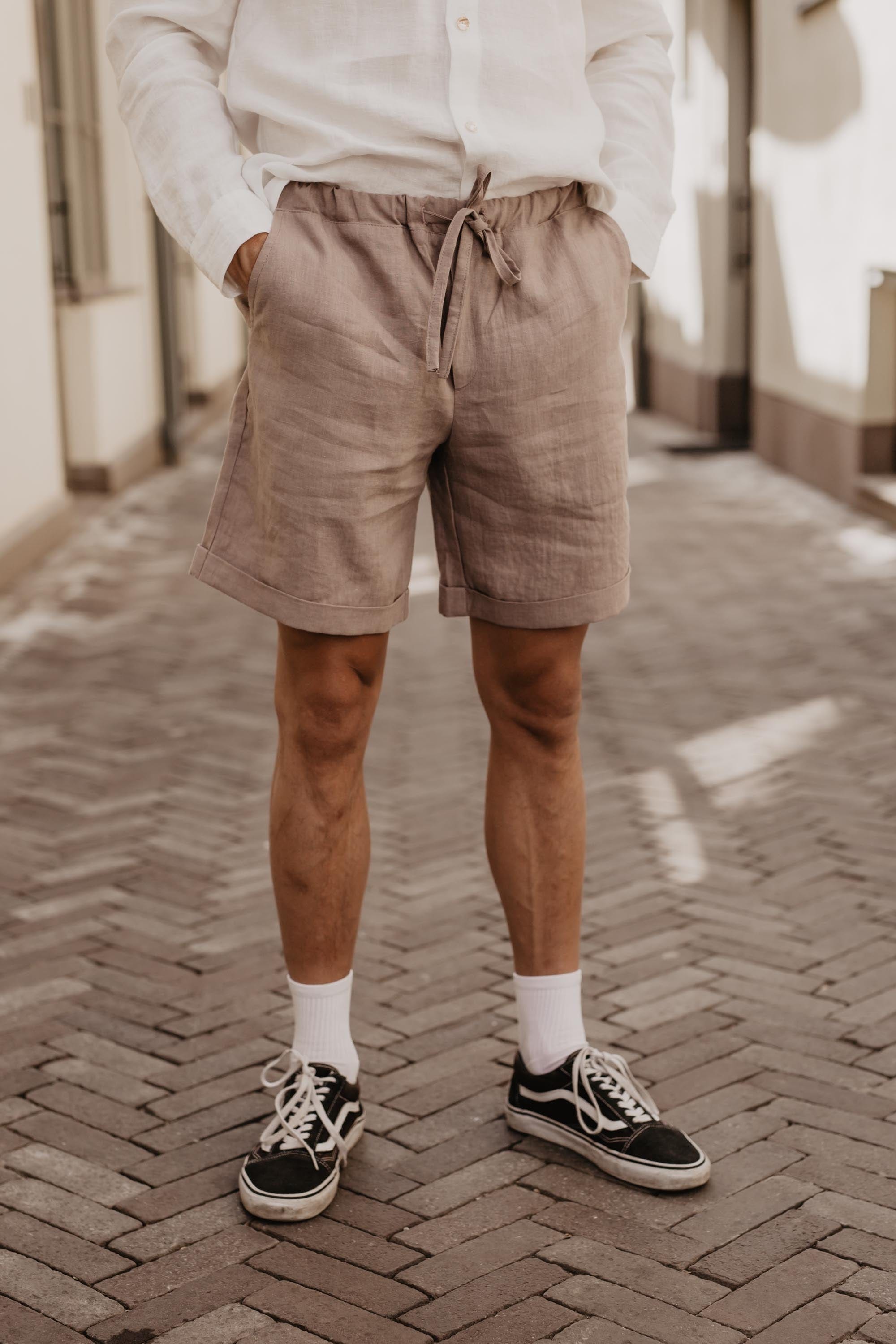 Linen shorts ARES | ARCHIVE SALE
