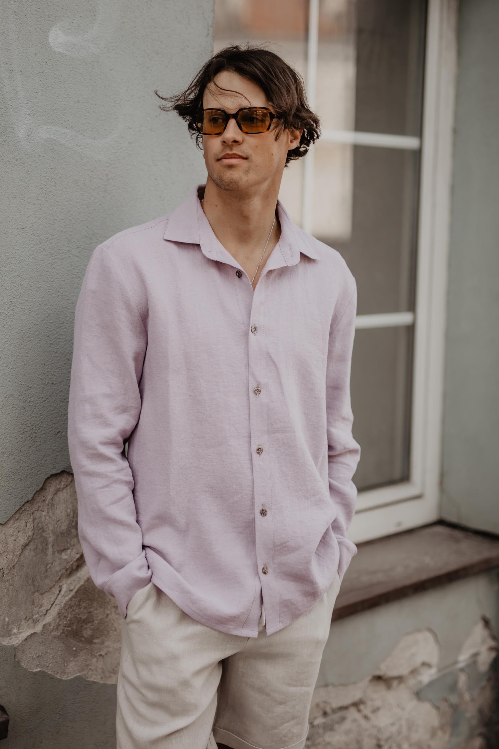 Classic linen shirt HECTOR | ARCHIVE SALE