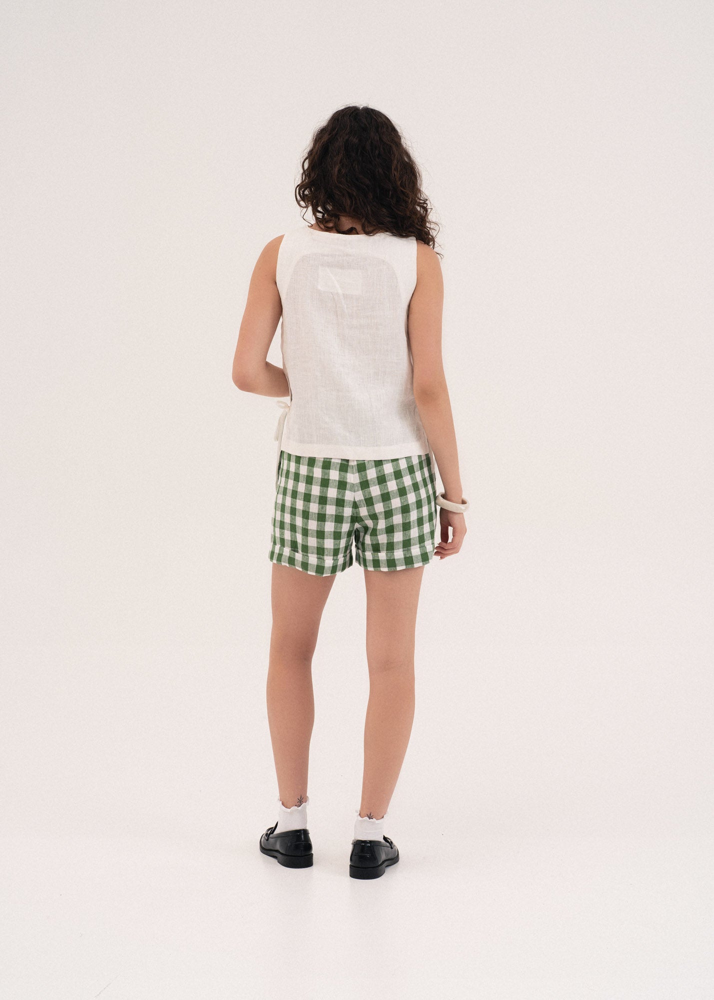 AmourLinen Linen bottom Linen shorts MIA Linen shorts MIA | AmourLinen | Linen Clothing