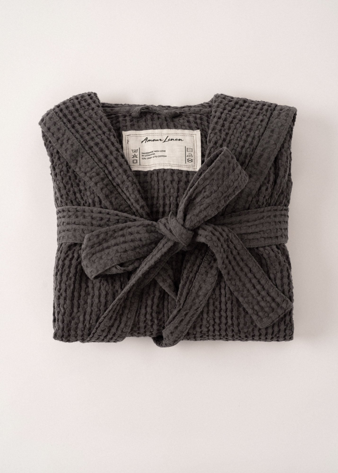 Men's Waffle bathrobe