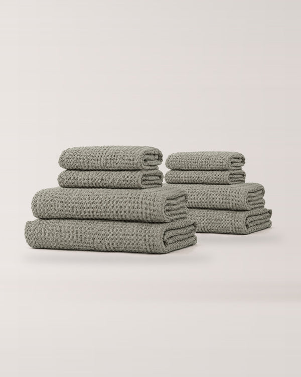 Waffle Towel Family Pack