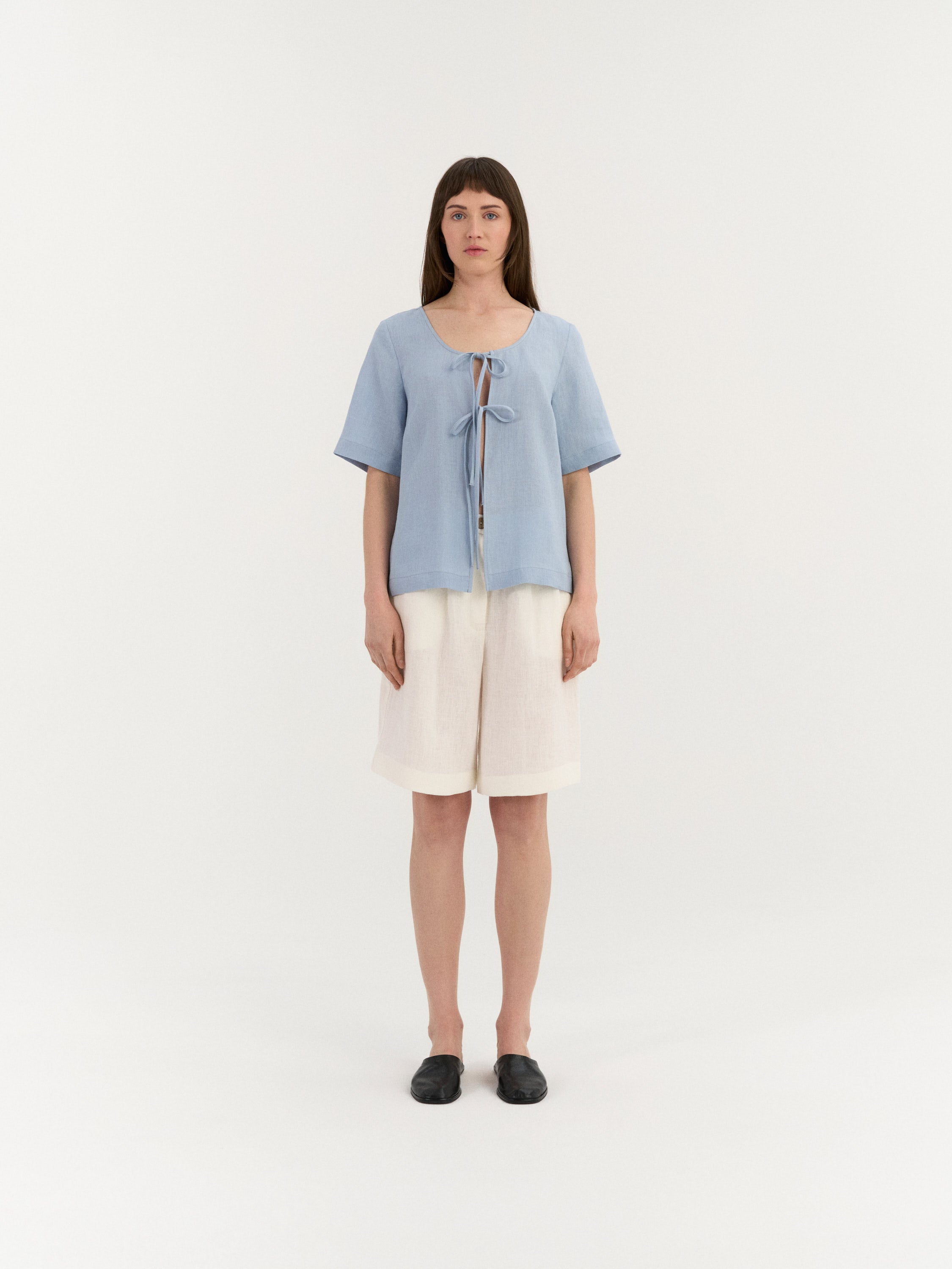 Vivien Tie Front Top