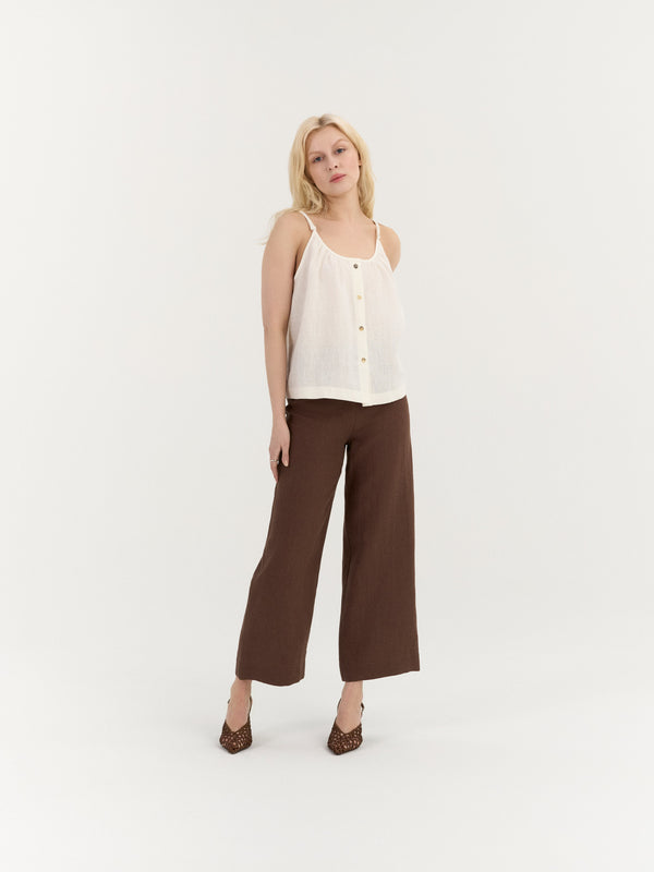 Maris Button Top