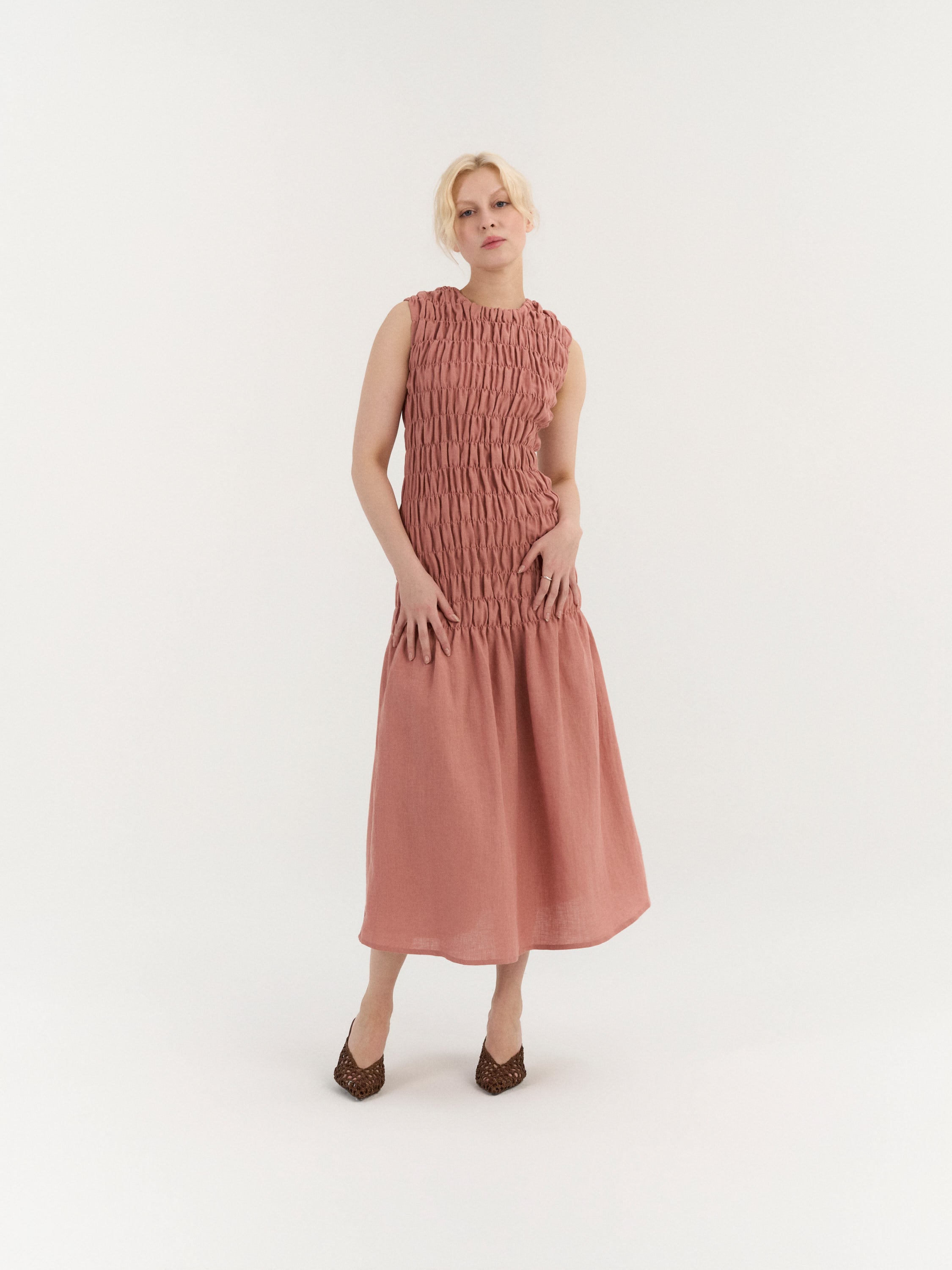 Valencia Smocked Dress