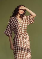 Mocha Gingham