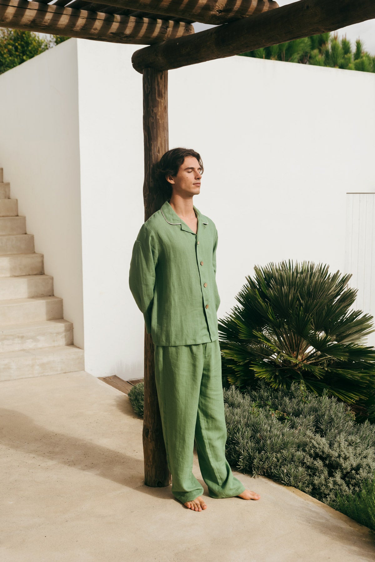 Classic linen pyjama set HARRY | ARCHIVE SALE