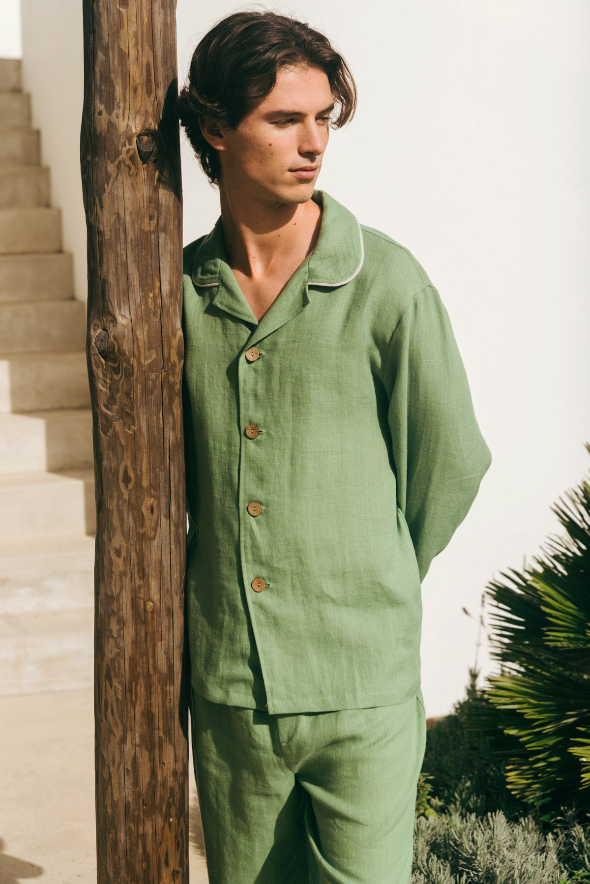Classic linen pyjama set HARRY | ARCHIVE SALE