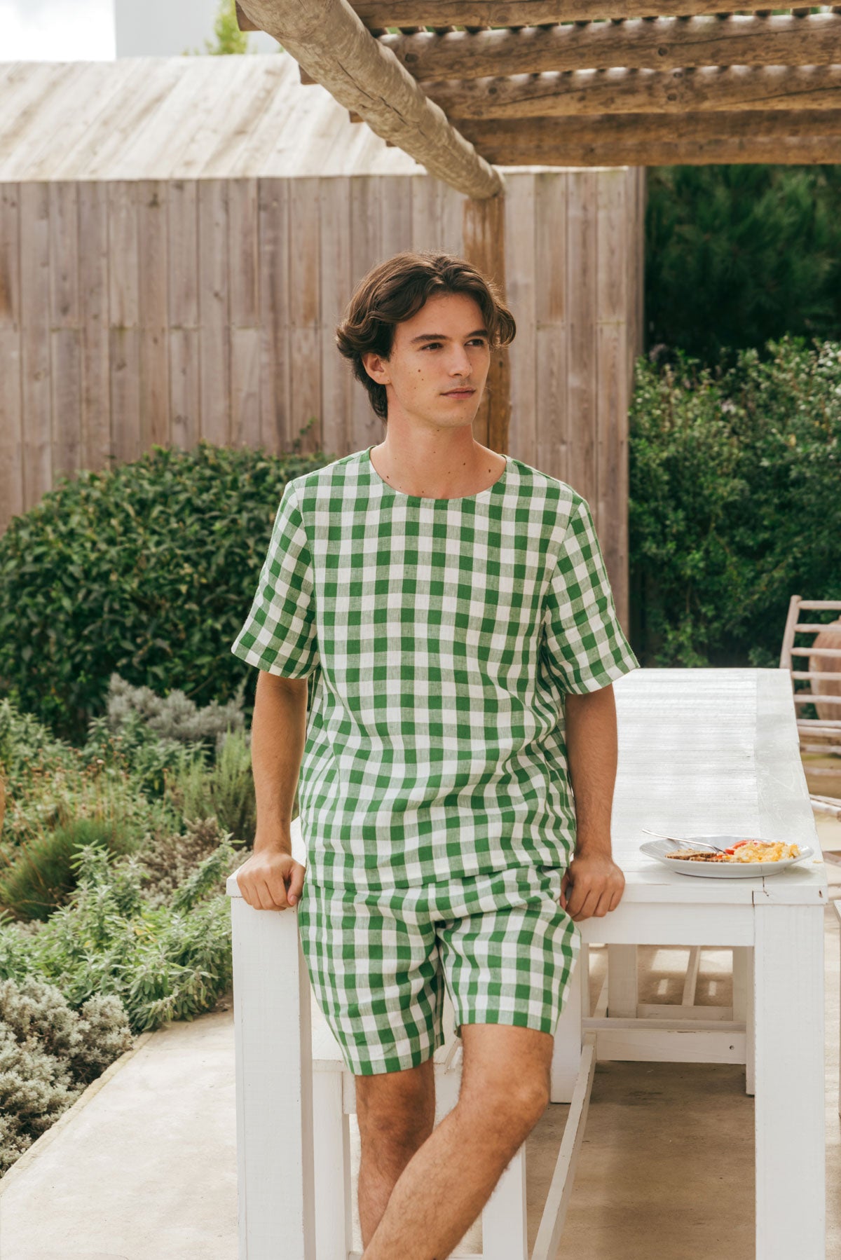 BILLY linen pajama set | ARCHIVE SALE