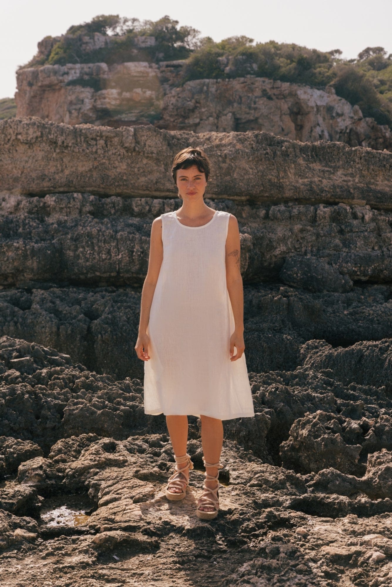 AmourLinen Linen dress Norah loose linen dress Norah loose linen dress