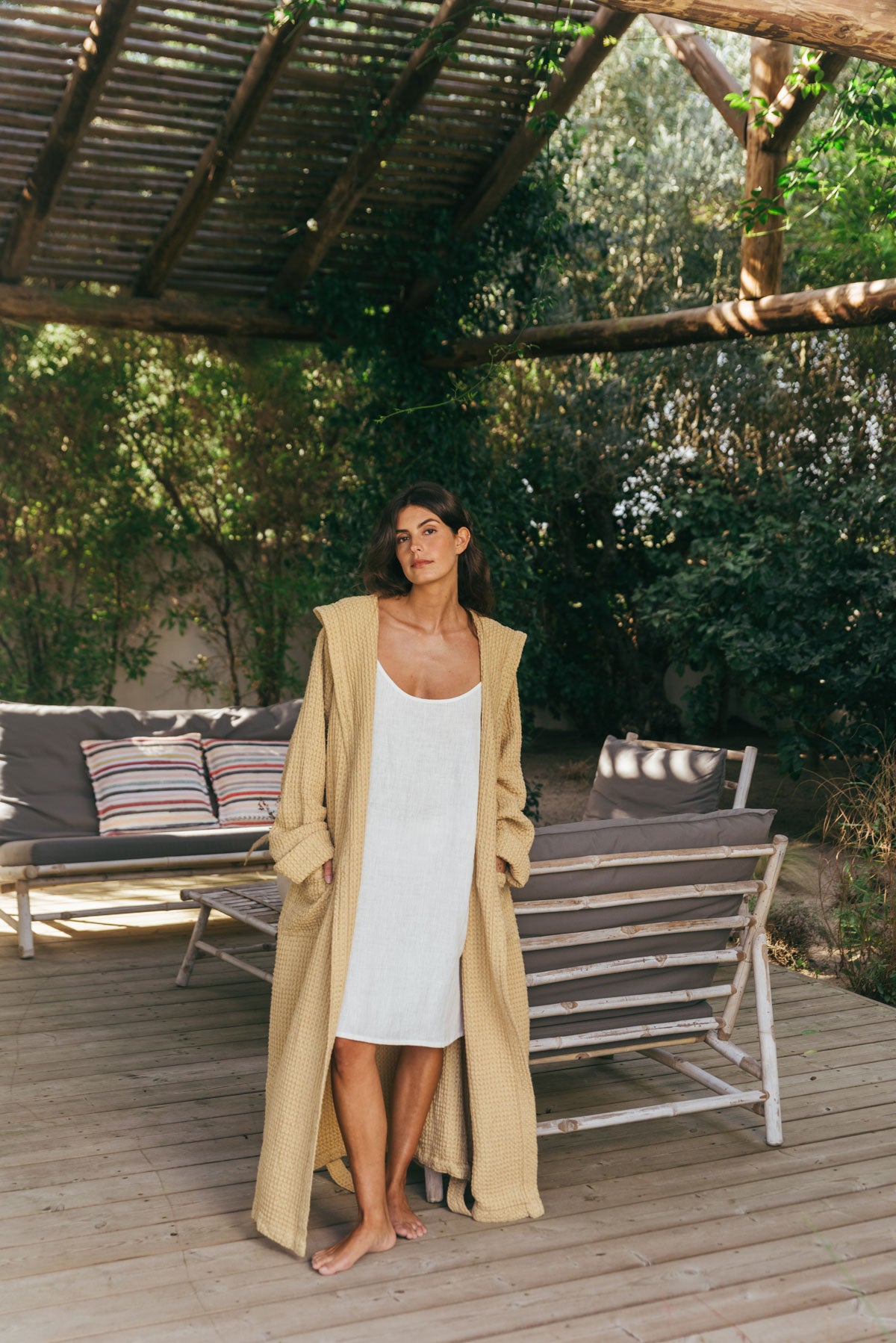 Women’s Waffle Bathrobe