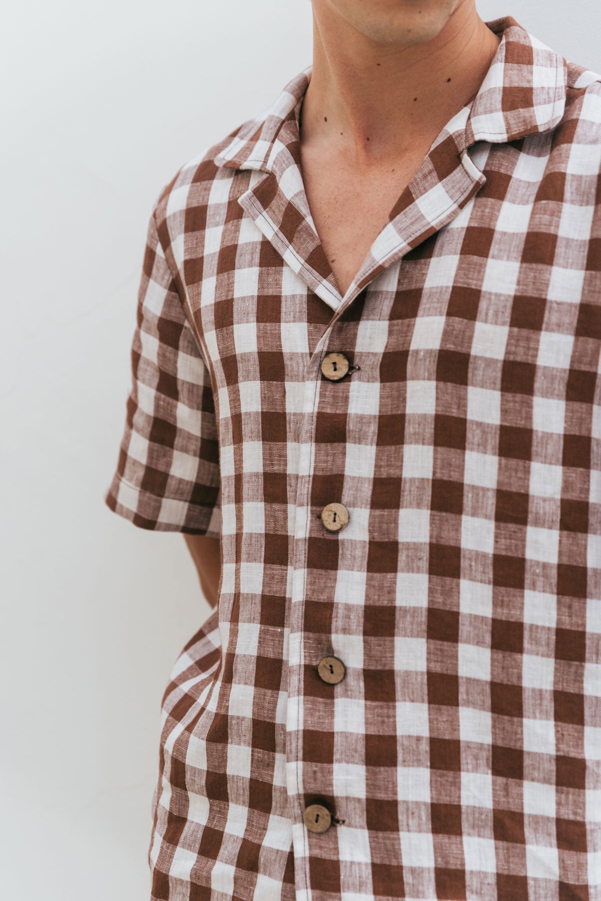 Linen loungewear shorts set ASPEN | ARCHIVE SALE