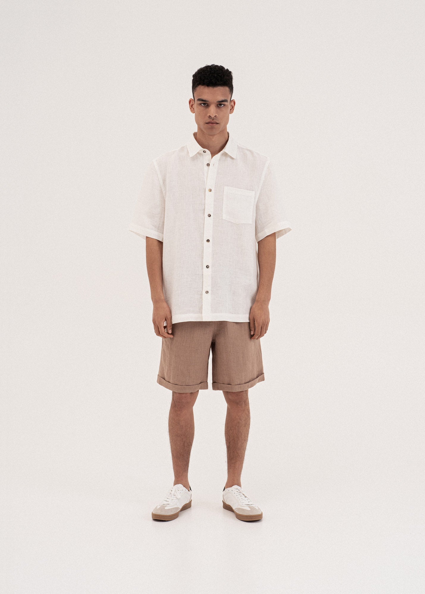 AmourLinen Linen shorts Linen shorts ARES Linen shorts ARES | AmourLinen | Linen Clothing