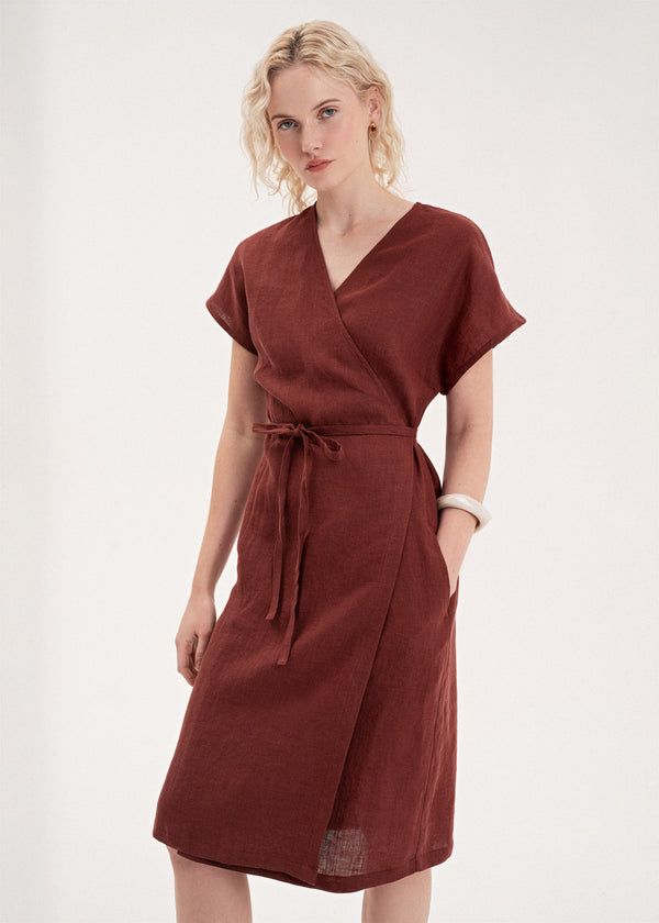 Rome Wrap Dress