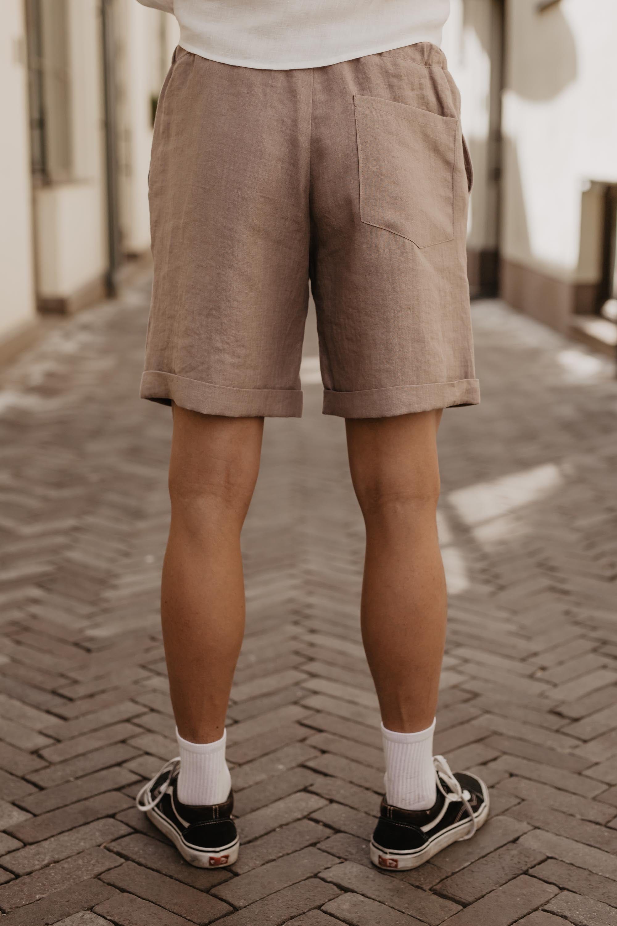 Linen shorts ARES | ARCHIVE SALE