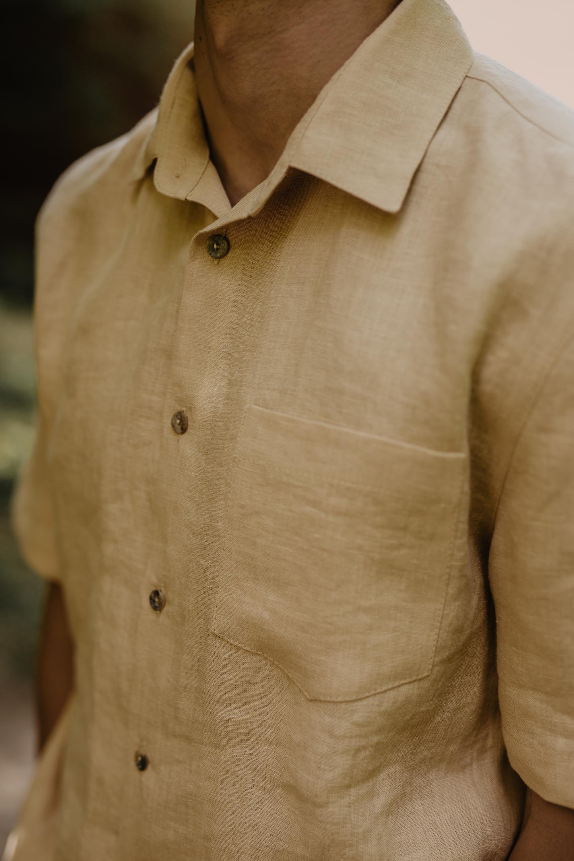 AmourLinen Linen shirt Oversized linen shirt MAGNUS Oversized linen shirt MAGNUS | AmourLinen | Linen Clothing