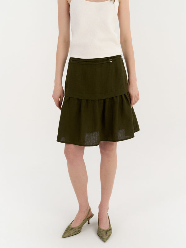 Ravena Gathered Skirt